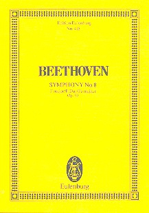 Studienpartitur Sinfonie 8 F-Dur op 93 - Antiquariat