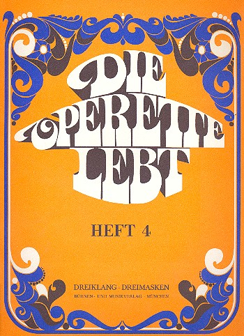 Album für Gesang Die Operette lebt 4 - Antiquariat