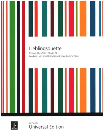 Lieblingsduette für 2 Blockflöten (TB/SB)