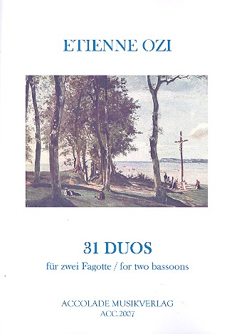 31 Duos aus der Nouvelle Méthode für 2 Fagotte
