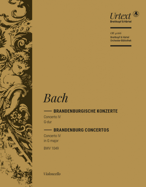 Brandenburgisches Konzert G-Dur Nr.4 BWV1049 für Orchester