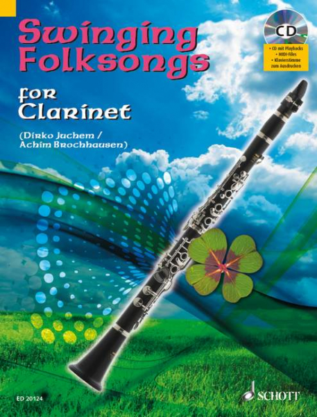 Swinging Folksongs for Clarinet (+CD) für Klarinette