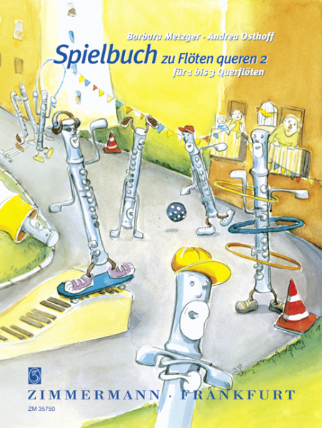 Spielbuch zu &#039;Flöten queren&#039; Band 2 für 1-3 Flöten