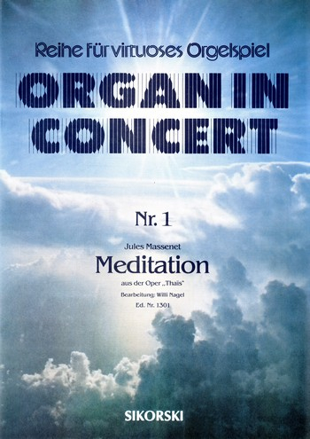 Meditation aus Thais für E-Orgel