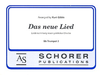 Das neue Lied für Blasorchester