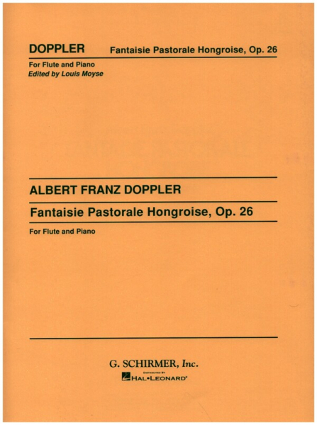 Fantaisie Pastorale Hongroise op.26 for flute and piano