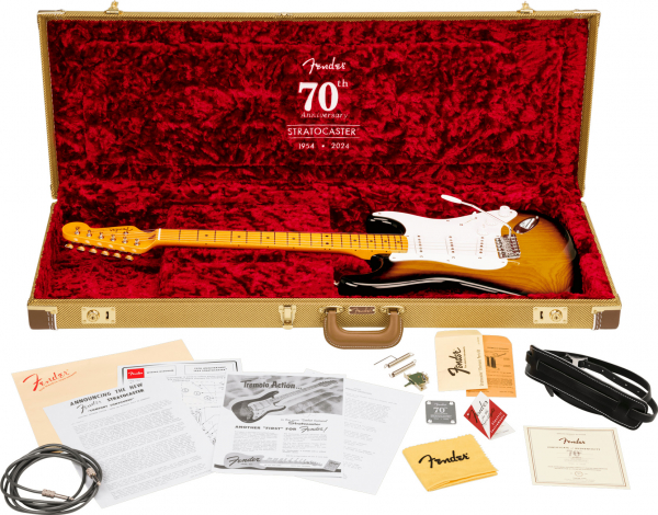 E- Gitarre Fender 70th Anniversary AVII 1954 Strat - 2TS