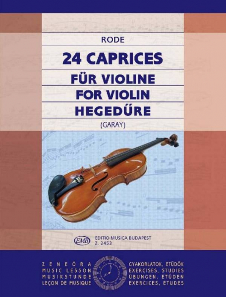 24 Capricen für Violine