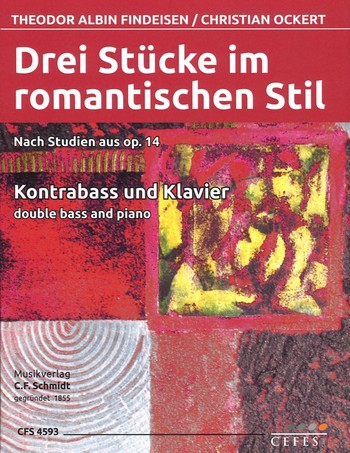 3 Stücke im romantischen Stil - nach Studien aus op.14 für Kontrabass und Klavier