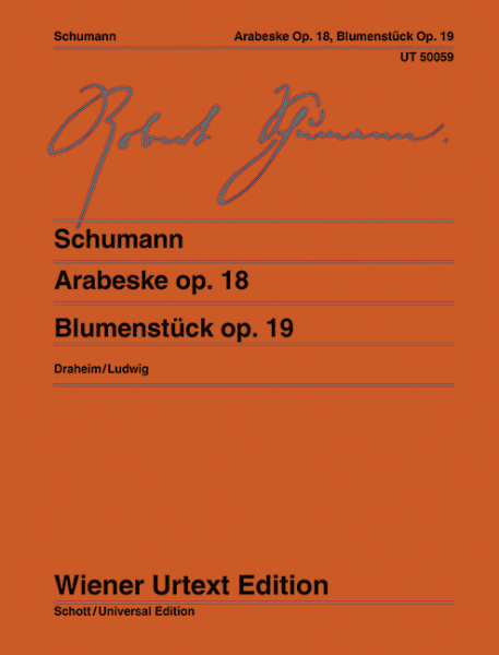 Arabeske op.18 und Blumenstück op.19 für Klavier