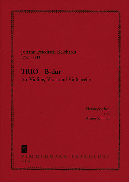 Trio B-Dur für Violine, Viola und Violoncello