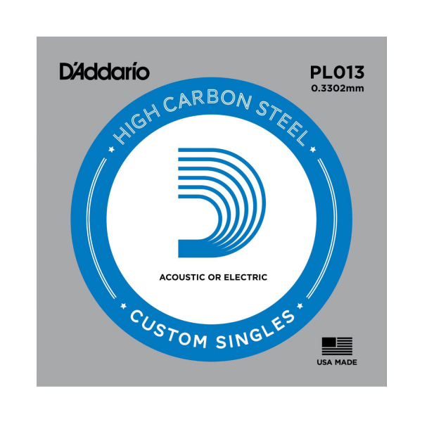 Einzelsaite D´Addario Acoustic/Electric PL013