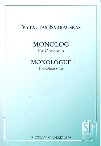 Monolog Für Oboe solo