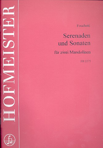 Serenaden und Sonaten für 2 Mandolinen