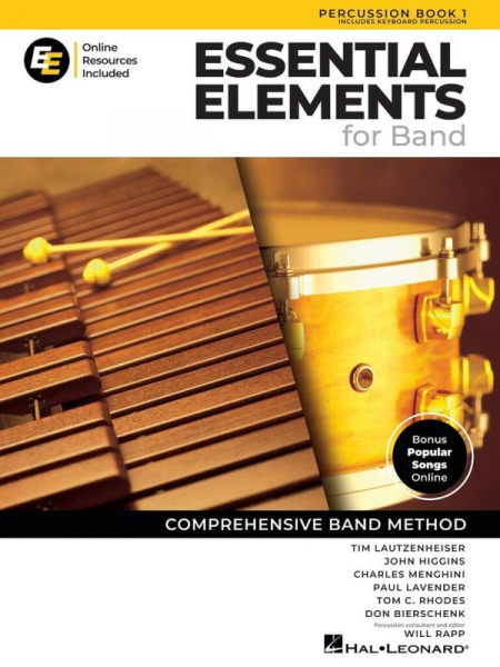 Essential Elements for Band Vol. 1 (+Online-Resources) for percussion