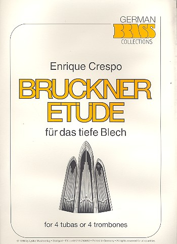 Bruckner-Etüde für 4 Posaunen (Tuben)