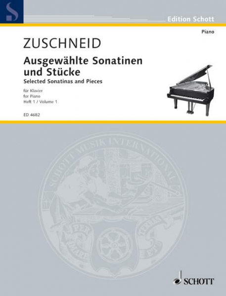 Ausgewählte Sonatinen und Stücke Band 1 für Klavier
