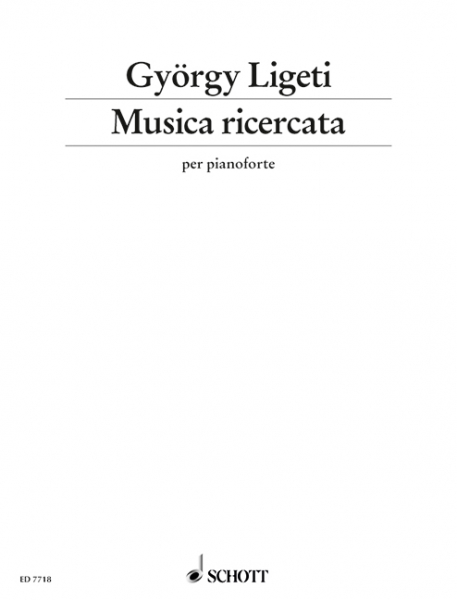 Musica ricercata für Klavier