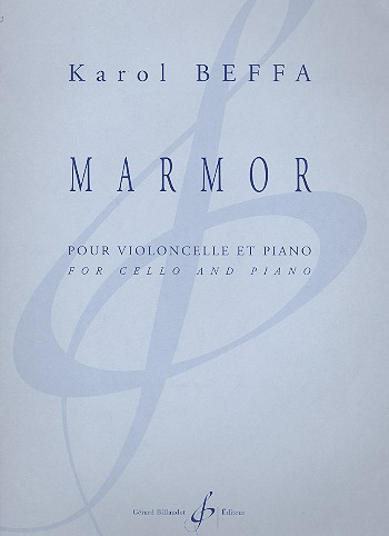Marmor pour violoncelle et piano