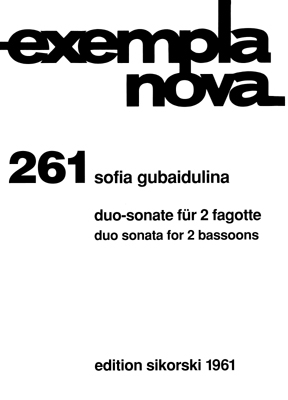 Duo-Sonate für 2 Fagotte