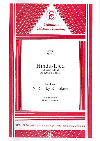 Hindu-Lied aus Sadko für Salonorchester