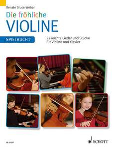 Schott Music Gmbh & Co.kg Spielbuch Für Violine Die Fröhliche Violine 2 - Spielbuch