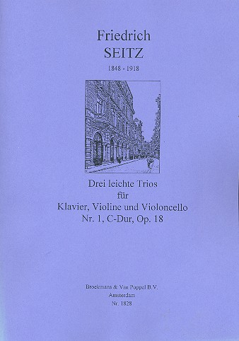 Trio C-Dur Nr.1 op.18 für Violine, Violoncello und Klavier