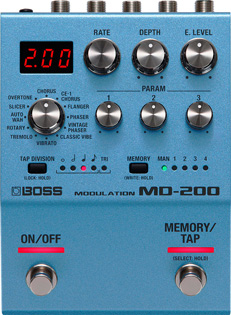 BOSS (Electronics) MD-200 Pedal, Effektpedal, Blau - Image 3