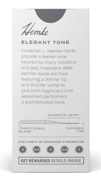 B-Sopran-Sax-Blatt Hemke, Stärke 2