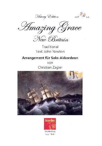 Amazing Grace (+CD) für Akkordeon