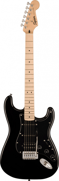 E- Gitarre Fender Squier Sonic Strat HSS MN BLK