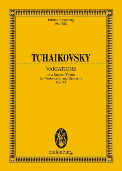 Rokoko-Variationen op.33 für Violoncello und Orchester