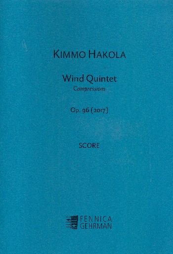 Compressions op.96 for 5 wind instruments