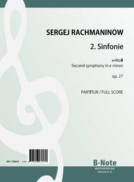 Sinfonie Nr.2 e-Moll op.27 für Orchester