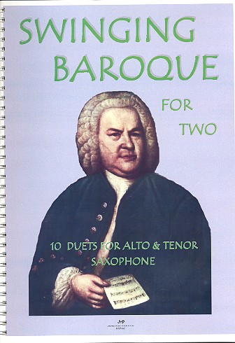 Swinging Baroque for Two for alto and tenor saxophones