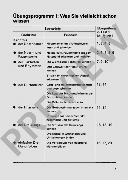 Arbeitsbuch Übungsprogramm Musiklehre Compact