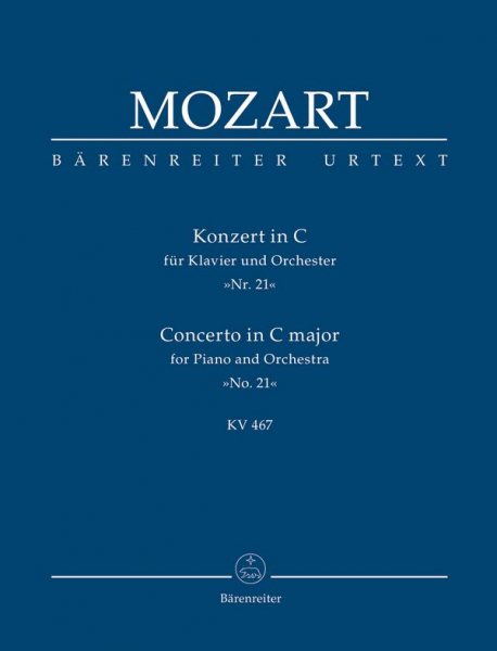 Konzert C-Dur KV467 für Klavier und Orchester