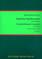 Sämtliche Fagottkonzerte Band 2 Sämtliche Fagottkonzerte Band 2