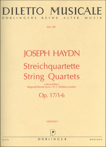 Quartett Quartette op 17/1-6 - Antiquariat