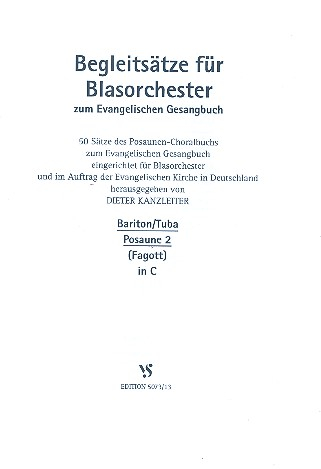 Begleitsätze zum EG für Blasorchester