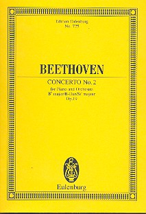 Studienpartitur Konzert 2 B-Dur op 19 - Antiquariat