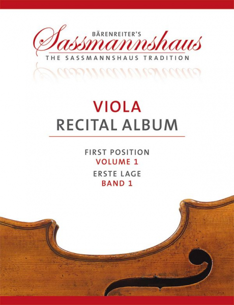 Sassmannshaus Viola Recital Album Band 1: für 1-2 Violen und Klavier