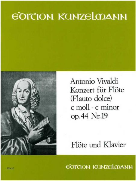 Konzert c-Moll PV440 für Sopranblockflöte und Streicher