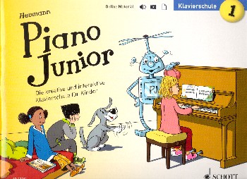 Piano junior - Klavierschule Band 1 (+Online-Material) :