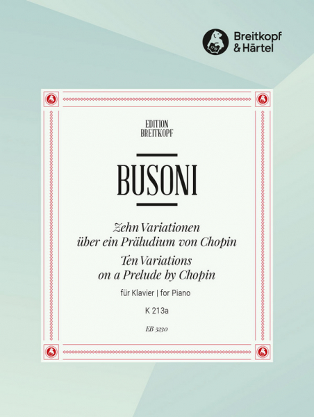 10 Variationen über ein Präludium von Chopin für Klavier