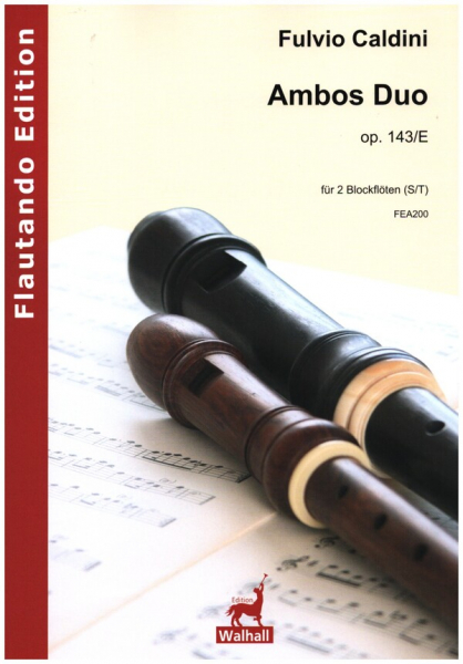 Ambos Duo op.143e für 2 Blockflöten (ST)