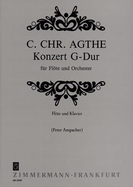 Konzert G-Dur für Flöte und Orchester