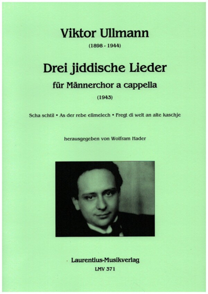3 jiddische Lieder für Männerchor a cappella