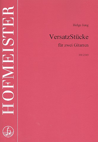 Versatzstücke für 2 Gitarren Stimmen