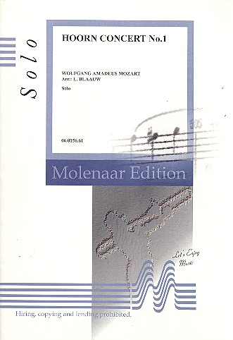 Concerto no.1 KV412 for horn in E flat ( tuba, baryton, tenor horn) and piano